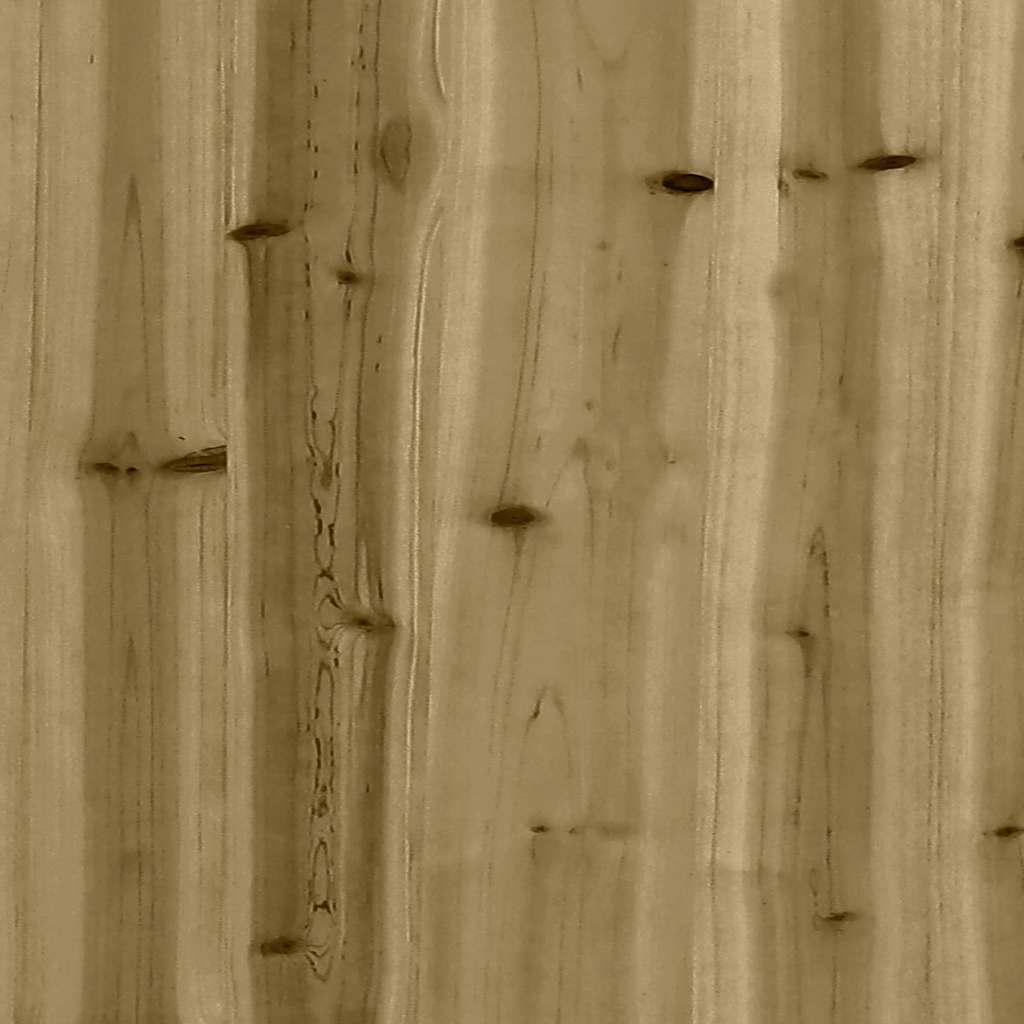 Spielturm mit Kletterwand Massivholz Kiefer