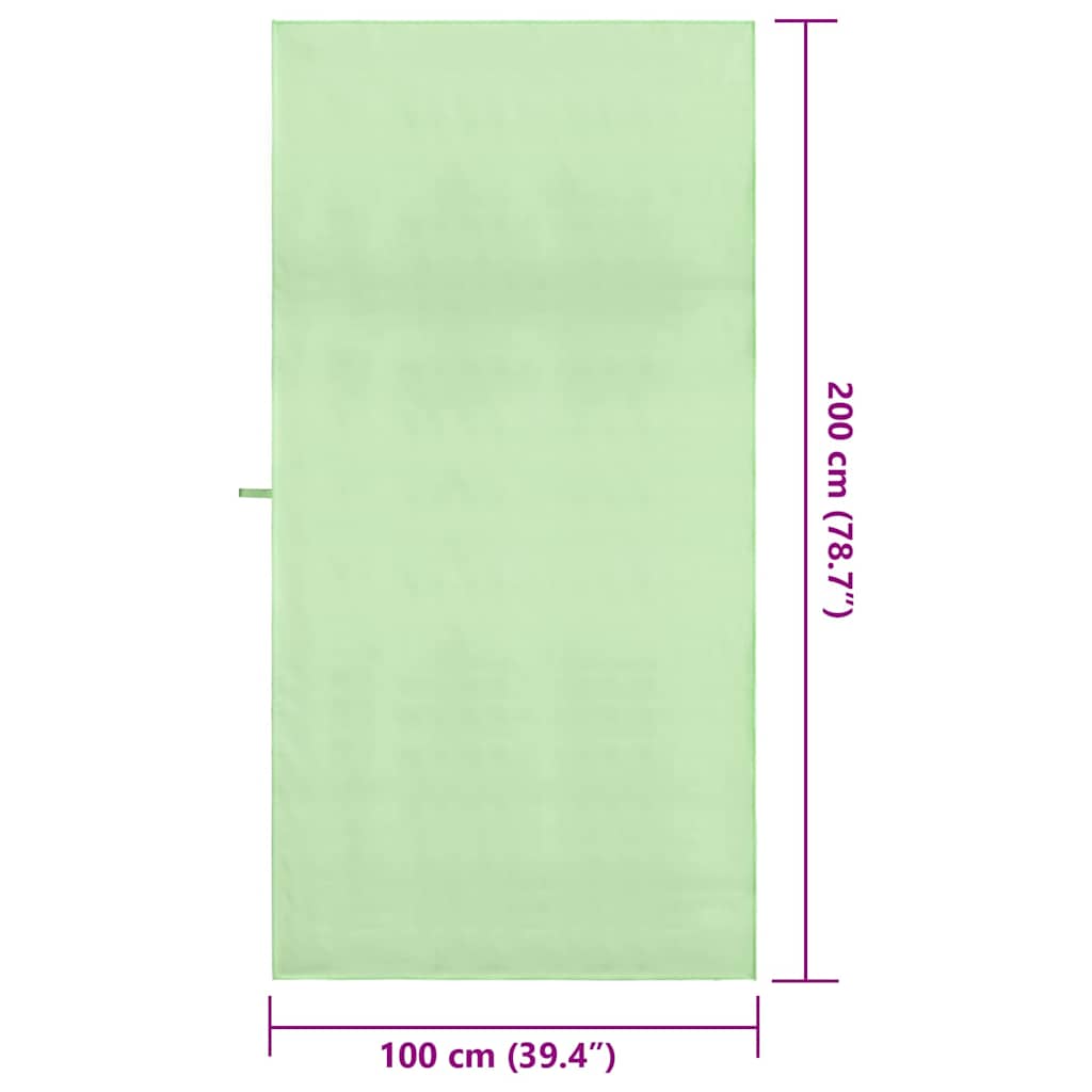 Sporthandtücher 2 pcs Schwarz 50 x 30 cm Polyester und Polyamid