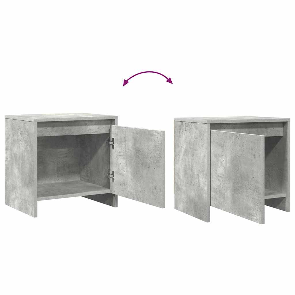 Nachttisch Altholz 45 x 34 x 44,5 cm Holzwerkstoff