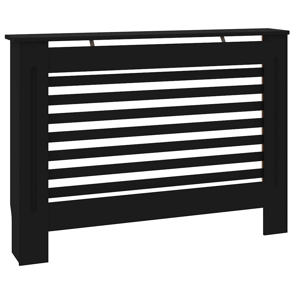 Heizkörperabdeckung Weiß 112×19×81,5 cm MDF