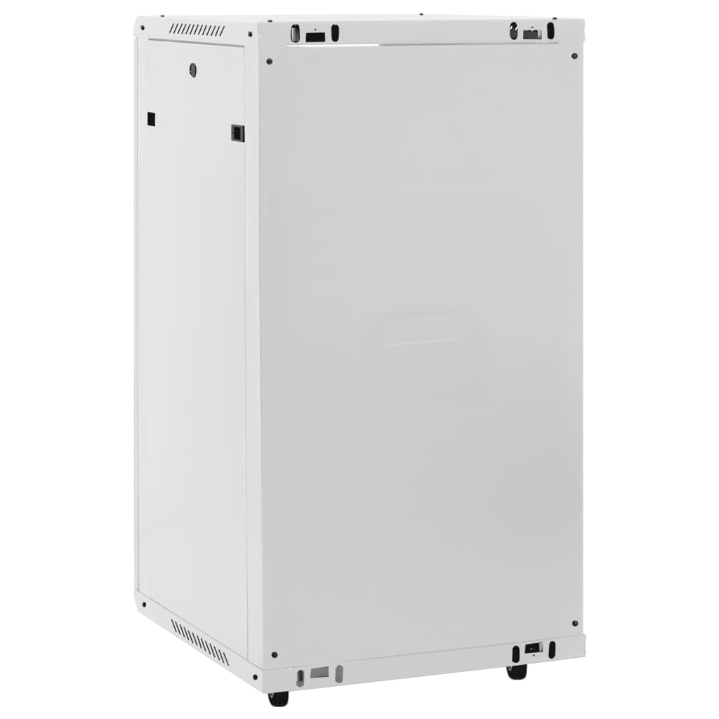 15U Netzwerkschrank 19" IP20 Schwarz 60x45x86 cm