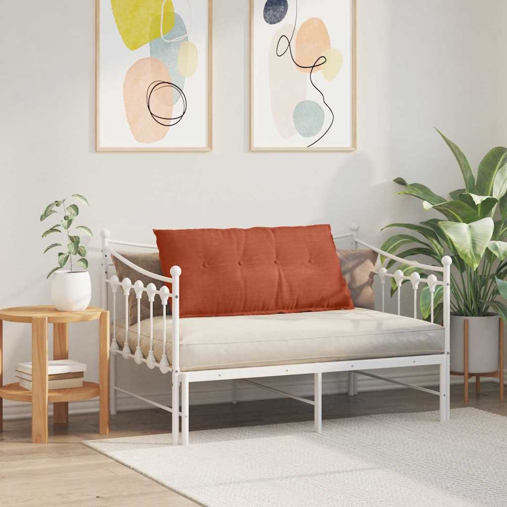 Rückenkissen Hellgrau 50 x 45 cm Cordstoff