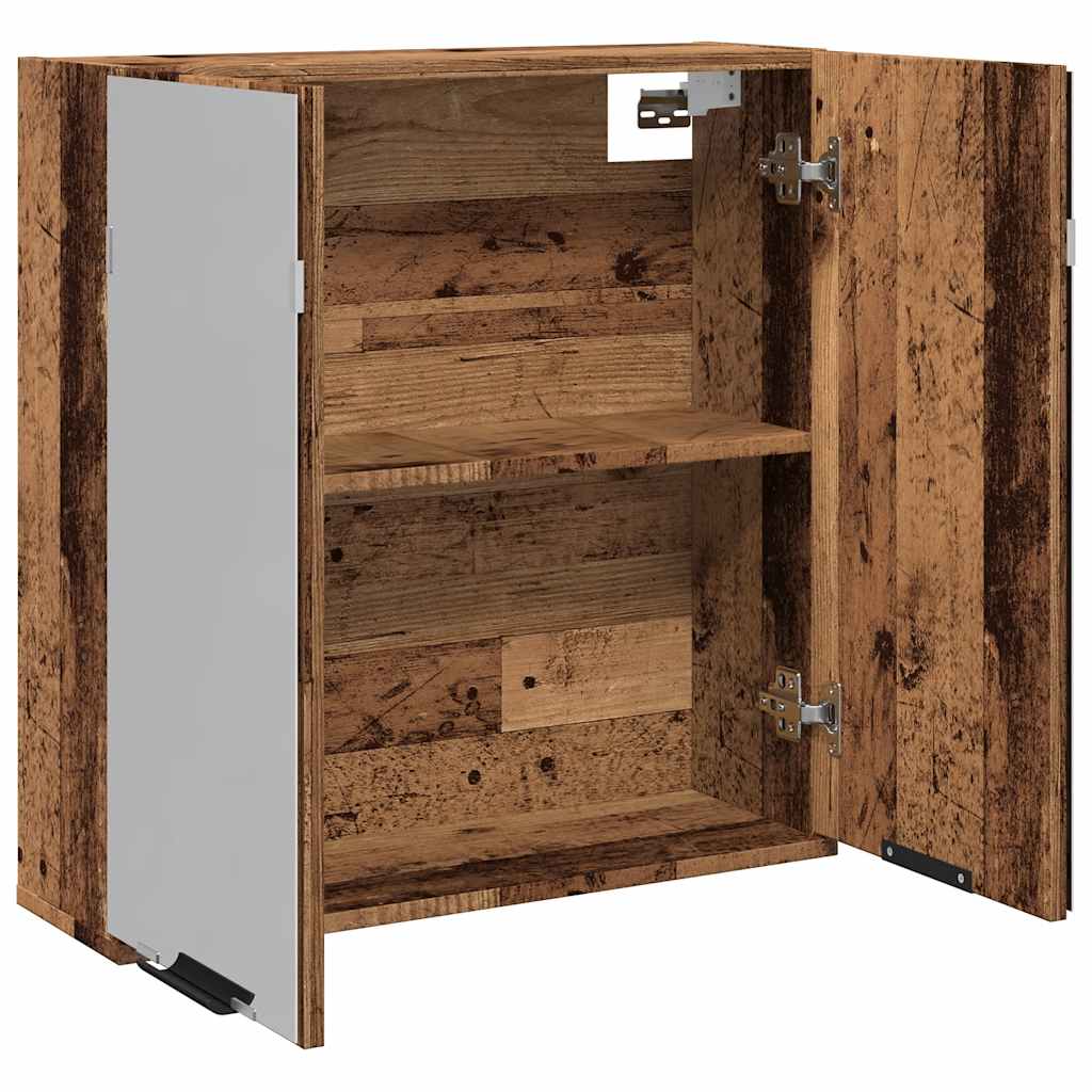 Bad-Spiegelschrank Weiß 64x20x67 cm