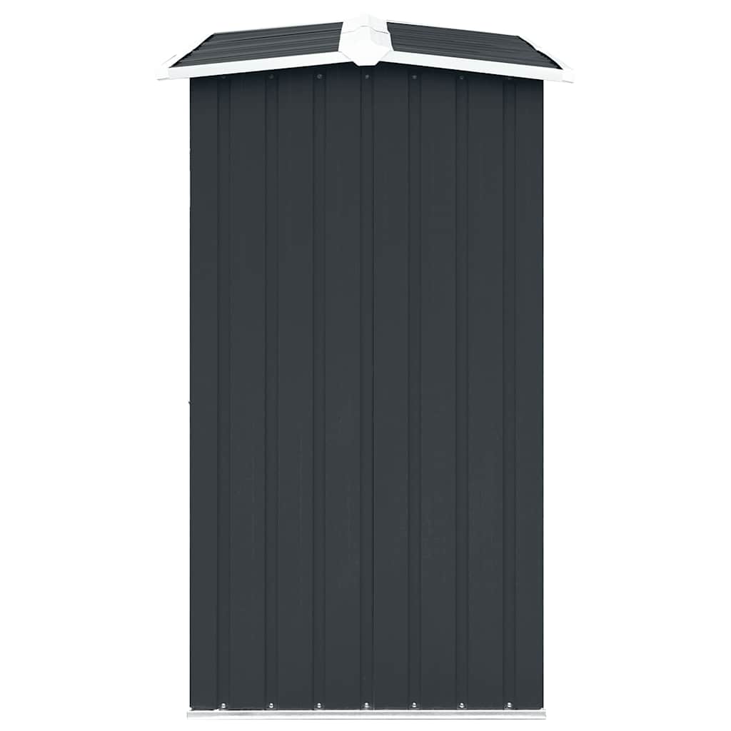 Brennholzlager Verzinkter Stahl 172 x 91 x 154 cm Grau