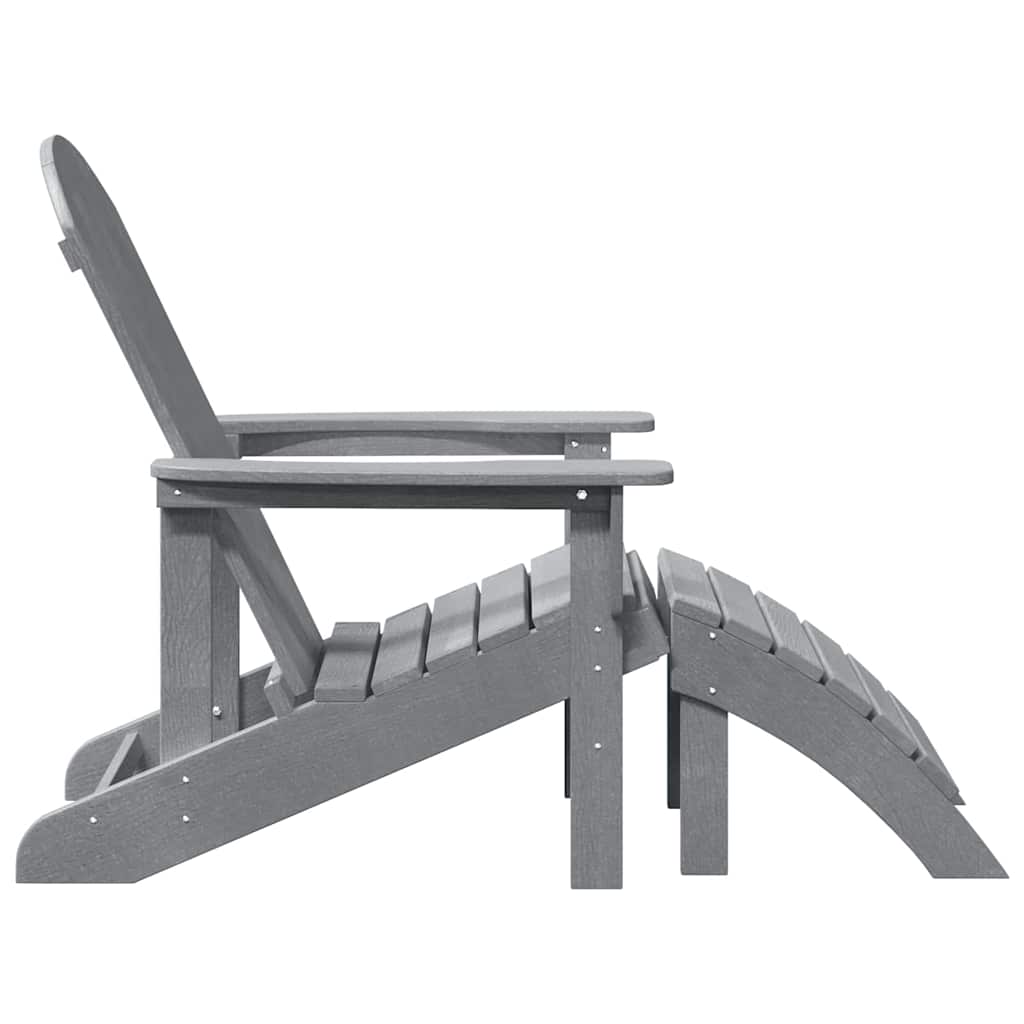 Adirondack-Stuhl Weiß 82 x 74 x 92 cm HDPE