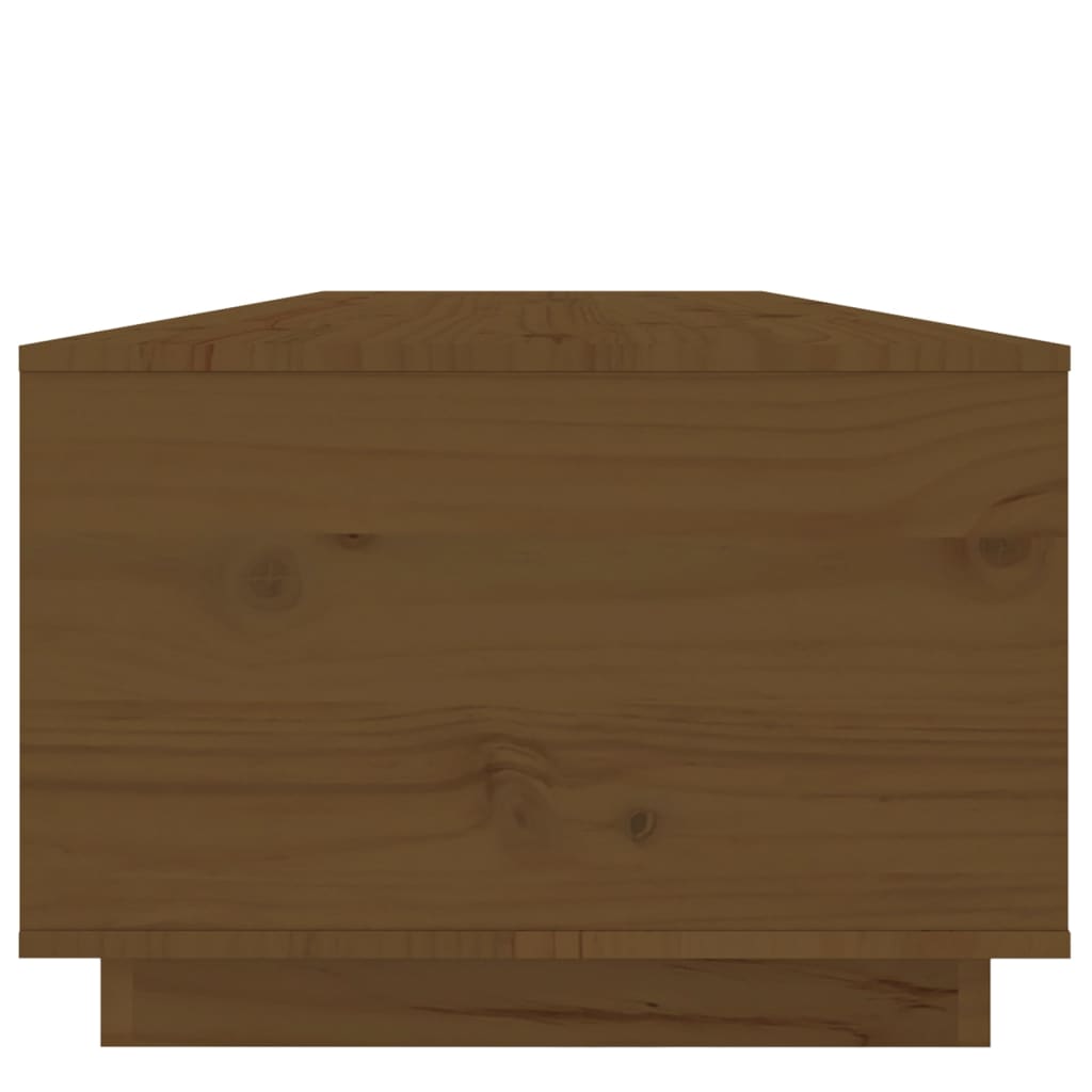 Couchtisch 100x50x35 cm Massivholz Kiefer