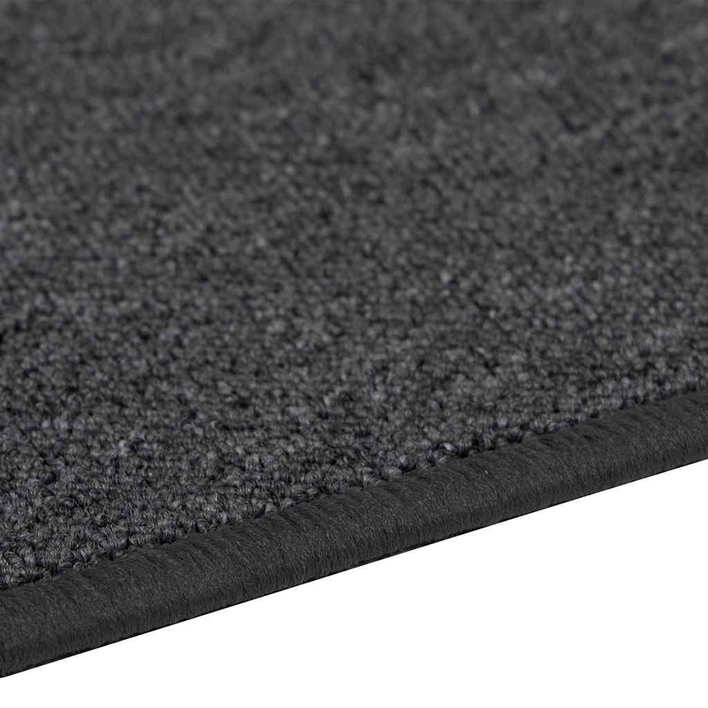 Teppichläufer Anthrazit 80 x 500 cm 100% Polypropylen