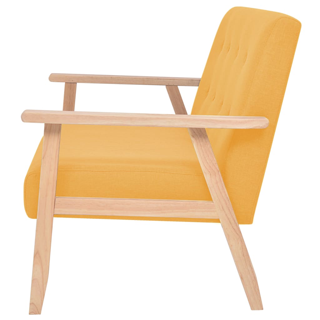 2-Sitzer-Sofa Stoff Hellgrau