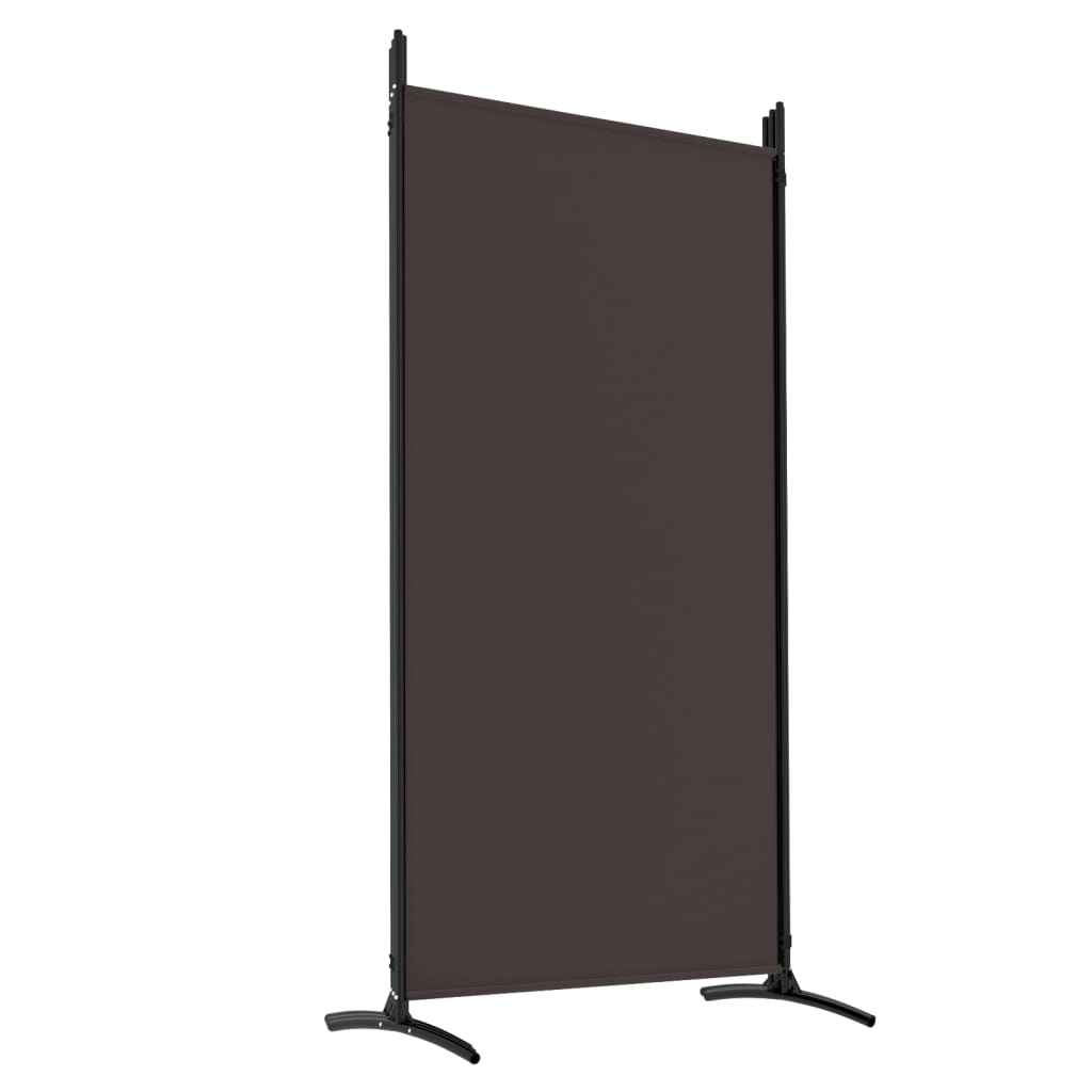 3-tlg. Raumteiler Weiß 260x180 cm Stoff