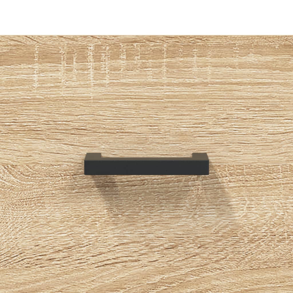 Highboard Hochglanz-Weiß 69,5x34x180 cm Holzwerkstoff