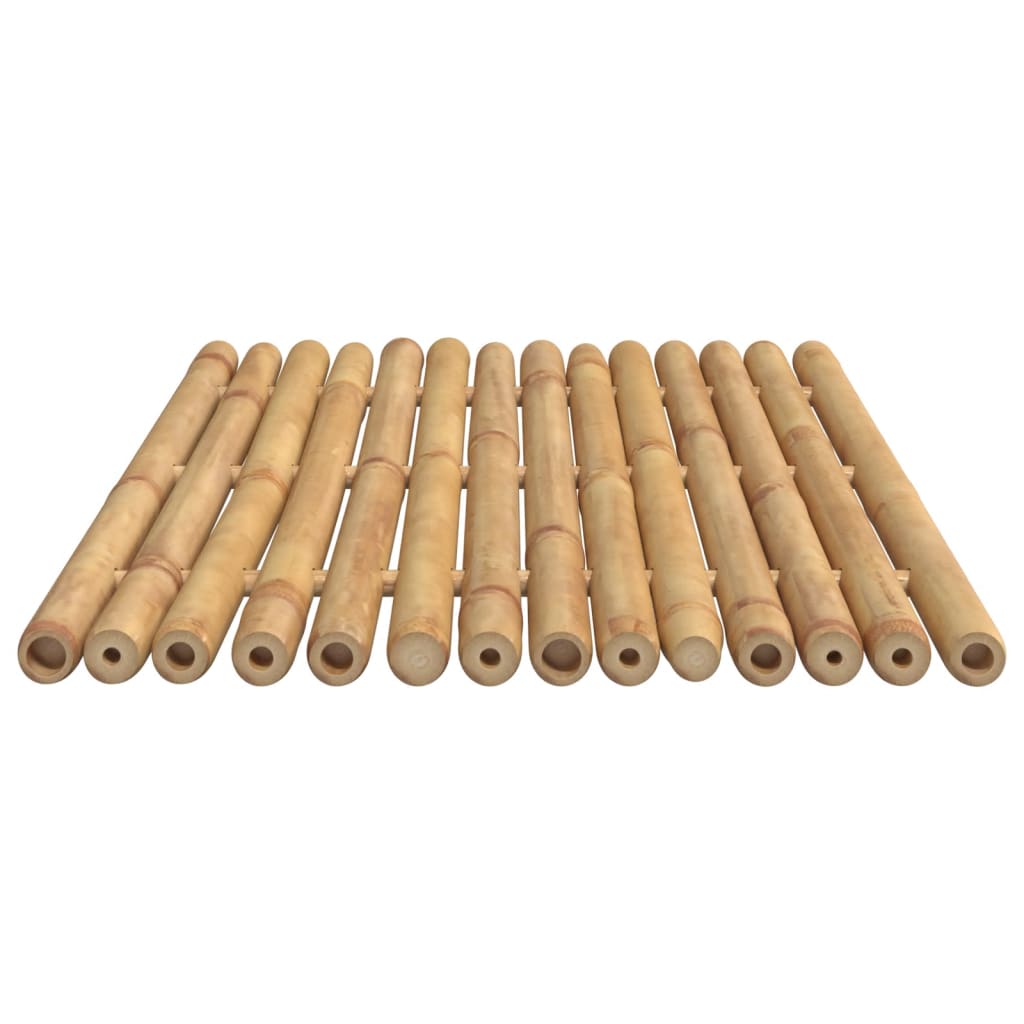 Badematten 2 Stk. 50x35 cm Bambus