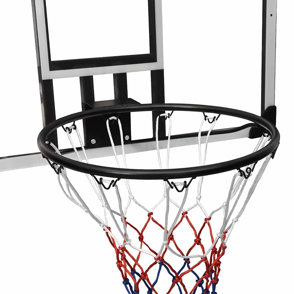 Basketballkorb Transparent 106x69x3 cm Polycarbonat