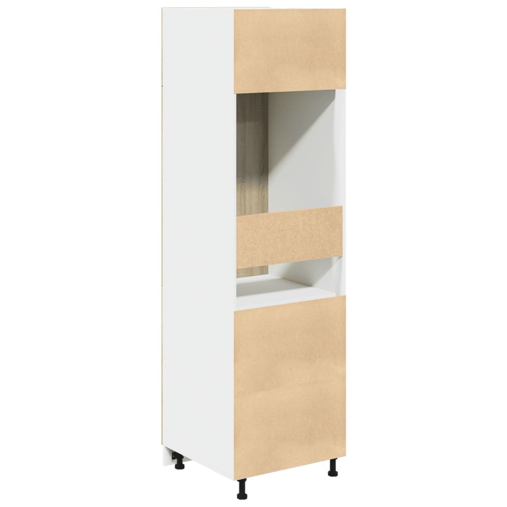 Unterschrank Lyon Weiß 60x46x81,5 cm Holzwerkstoff