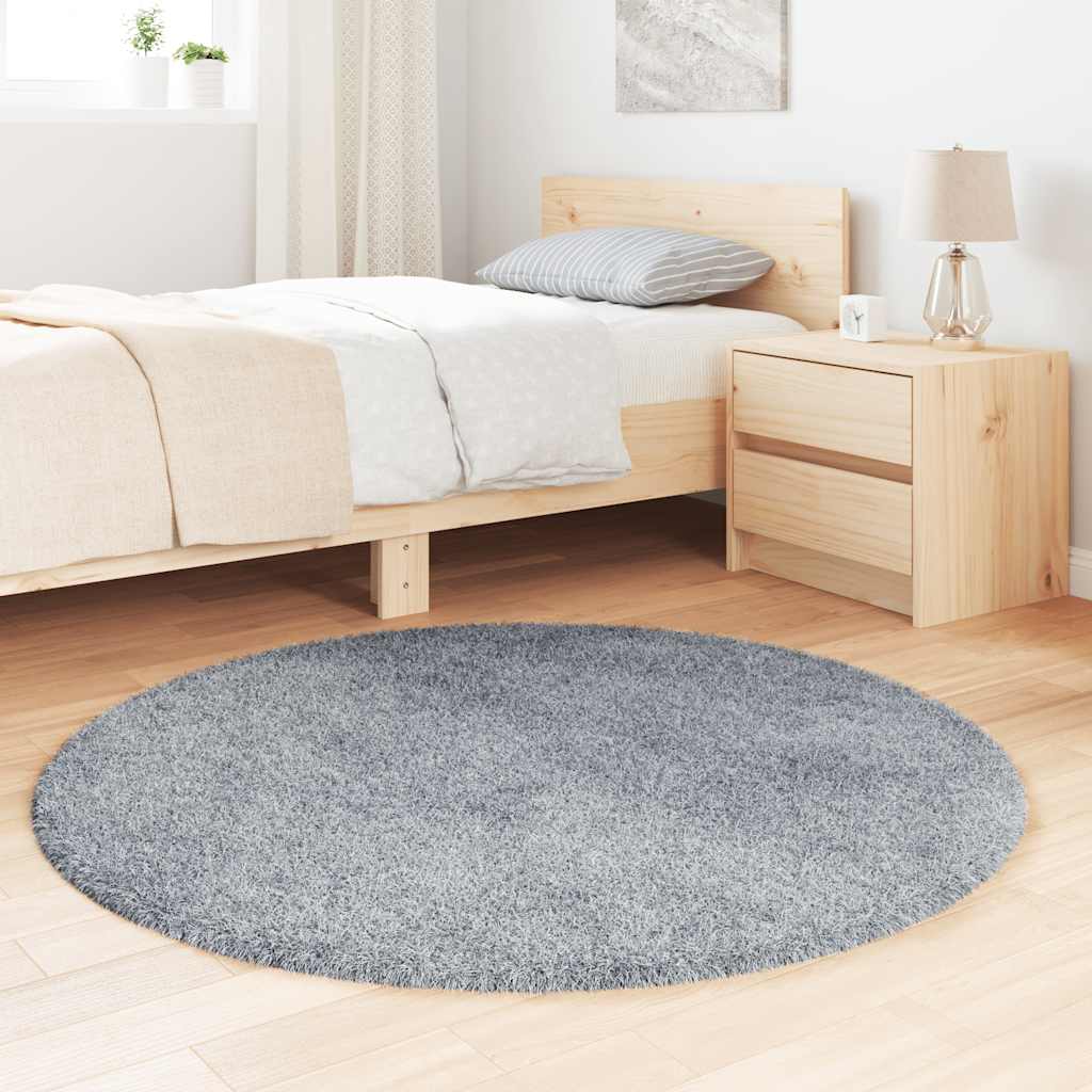Teppich Shaggy Hochflor NAVARRA Beige 60x100 cm Polyester