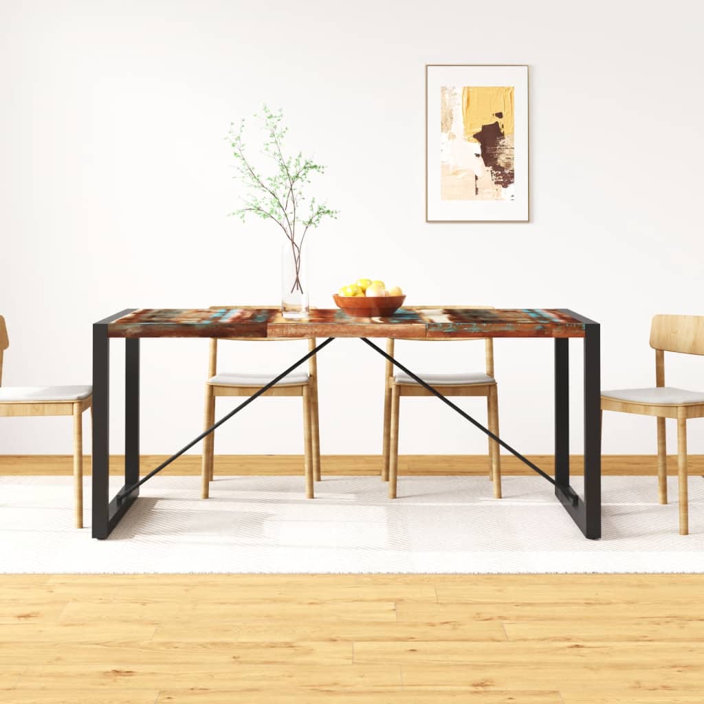 Esstisch Raues Massives Mangoholz 180 cm
