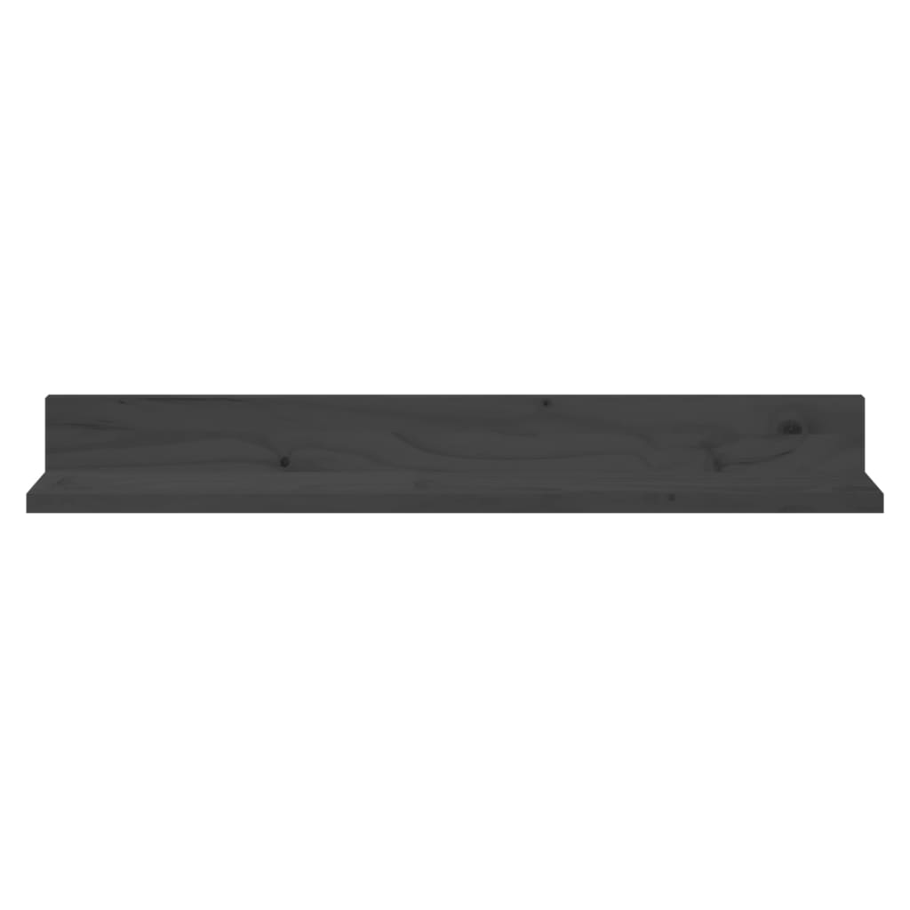 Wandregale 2 Stk. 50x11x9 cm Massivholz Kiefer