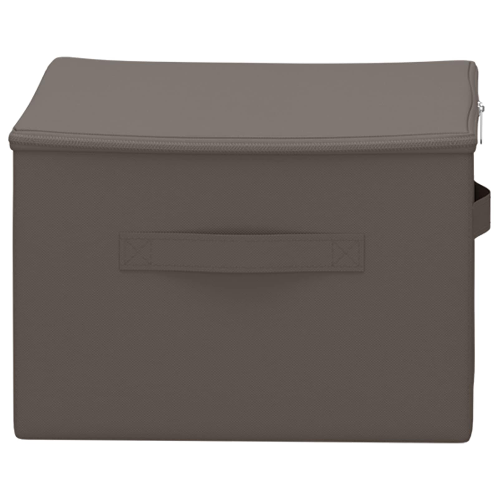 Aufbewahrungsbox Stoff 50x30x25 cm Anthrazit