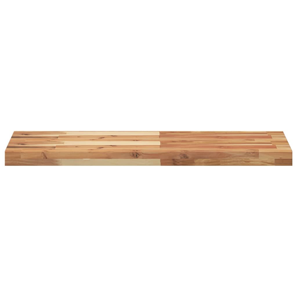 Tischplatte 40x20x2 cm Rechteckig Massivholz Akazie