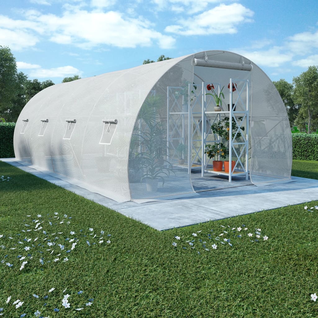 Gewächshaus 4,5 m² 300x150x200 cm