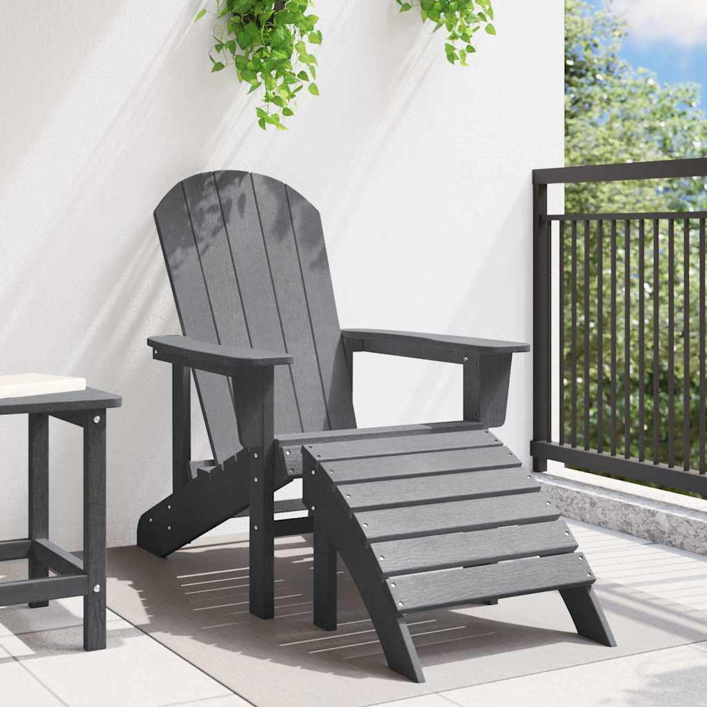 Adirondack-Stuhl Weiß 82 x 74 x 92 cm HDPE