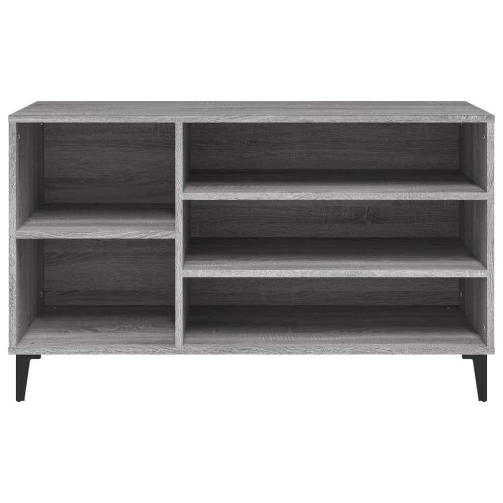Schuhregal Weiß 102x36x60 cm Holzwerkstoff
