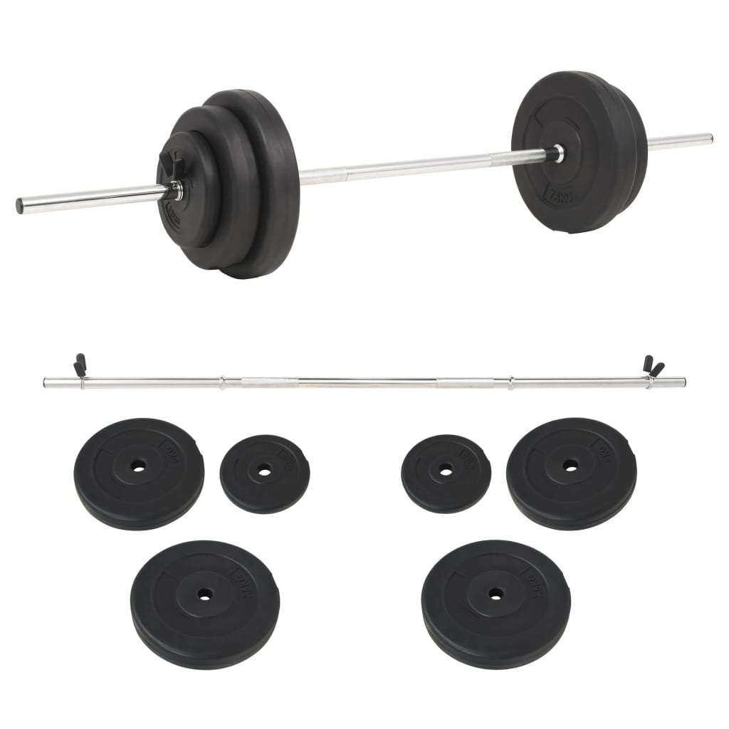 Langhantel mit Gewichten 60 kg