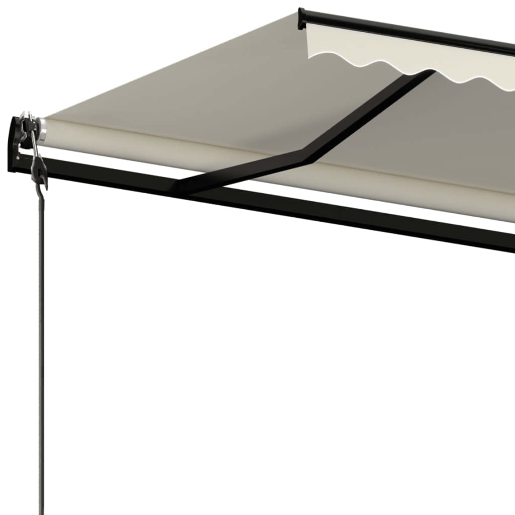 Markise Automatisch Einziehbar 350x250 cm Creme
