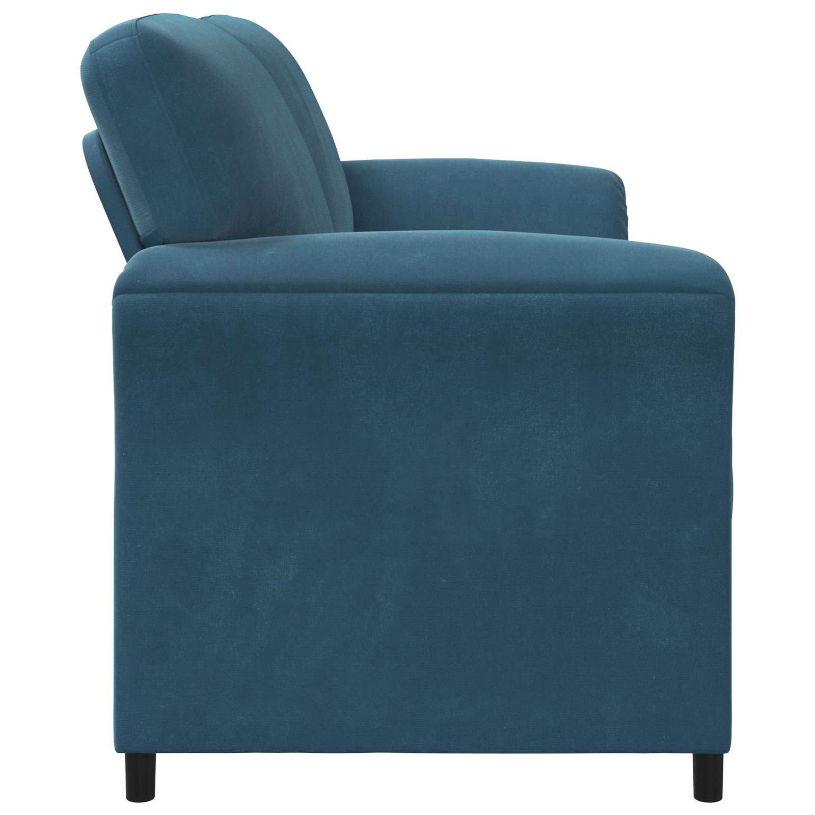 1-Sitzer Sofa Hellgrau 88 x 83 x 95 cm Samt