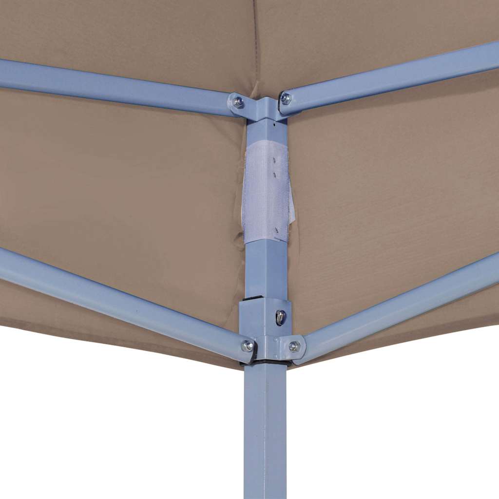Partyzelt-Dach 3x3 m Beige 270 g/m²