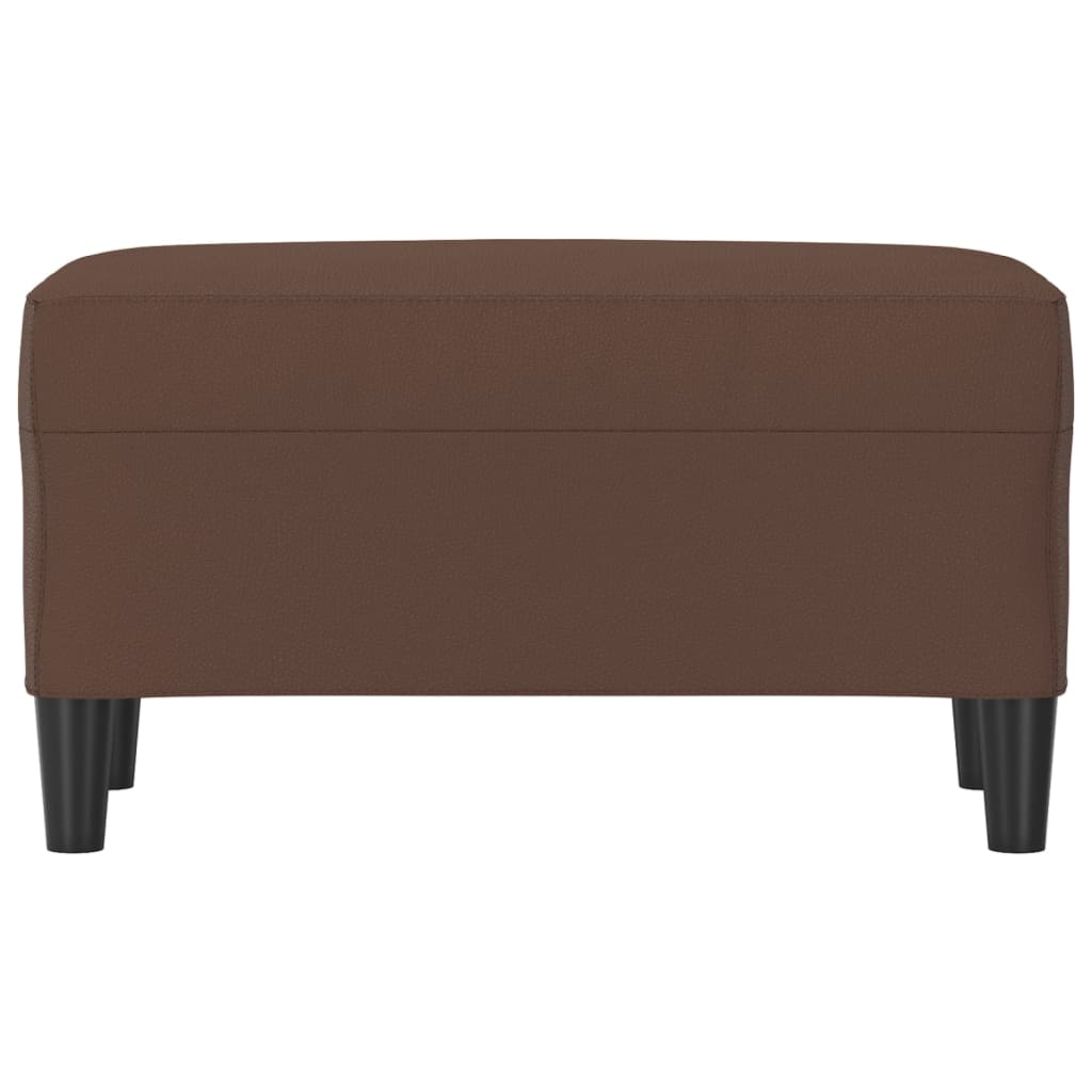 Sitzbank Schwarz 70x35x41 cm Kunstleder