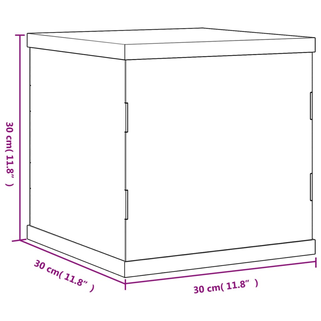 Vitrine Transparent 17x12x25 cm Acryl