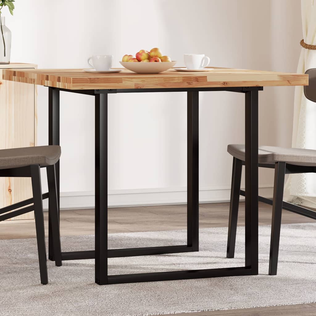Tischplatte Rund Ø40x2 cm Massivholz Akazie