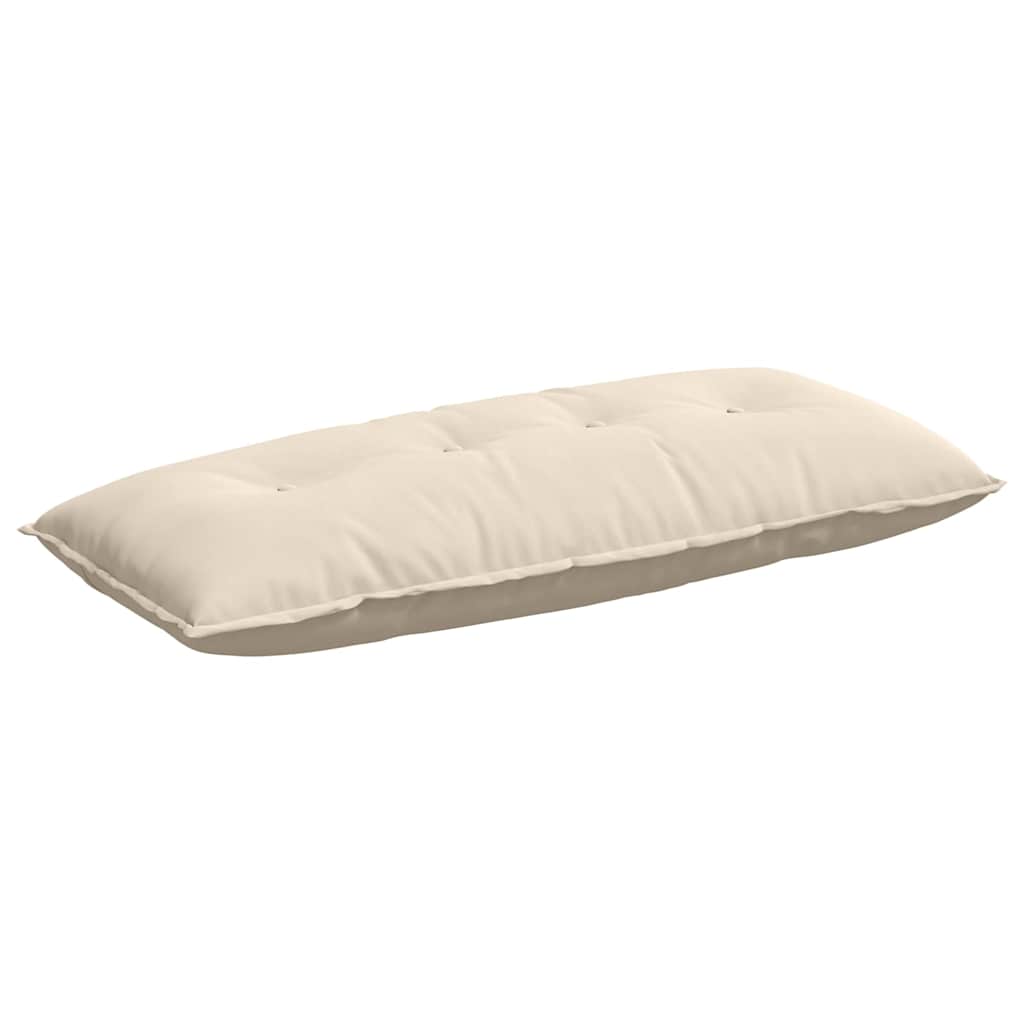 Rückenkissen Taupe 50 x 45 cm Mikrofaserstoff