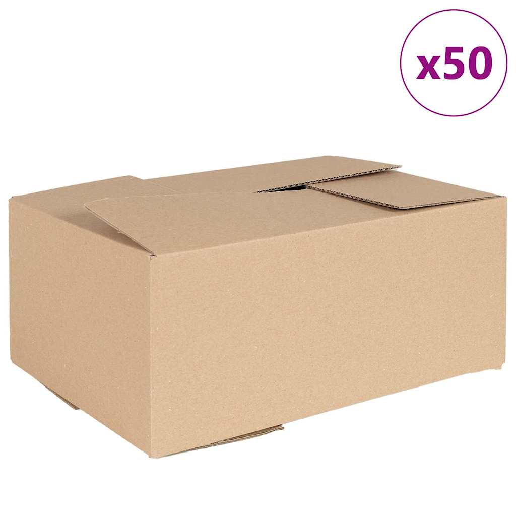 Faltbox mit Speicher 50 pcs Natur 15 x 15 x 8 cm Karton