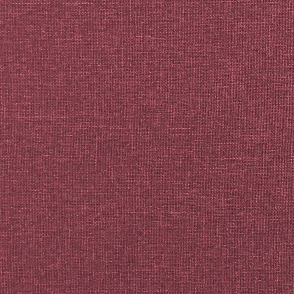 3-tlg. Sofagarnitur mit Kissen Taupe Stoff