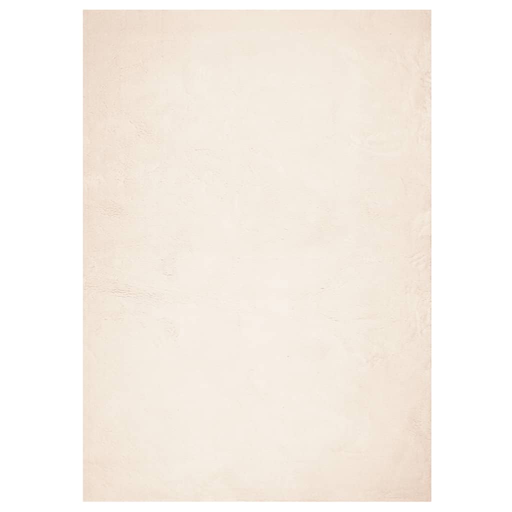 Teppich HUARTE Kurzflor Weich und Waschbar Anthrazit 60x110 cm