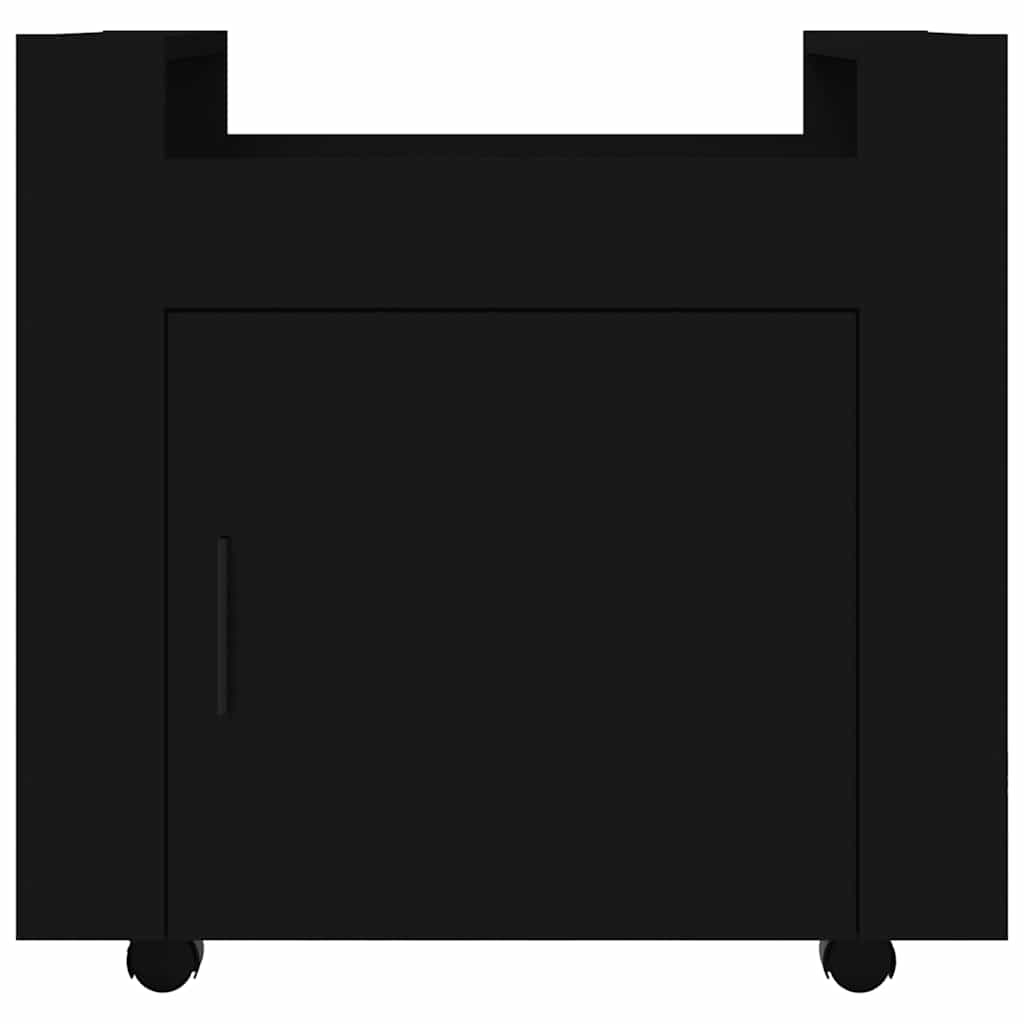 Bürowagen Weiß 60x45x60 cm Holzwerkstoff