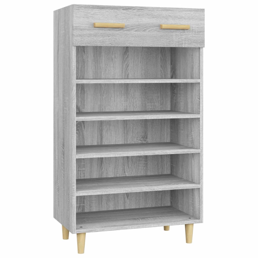 Schuhschrank mit Regal Altholz 60 x 35 x 105 cm Holzwerkstoff
