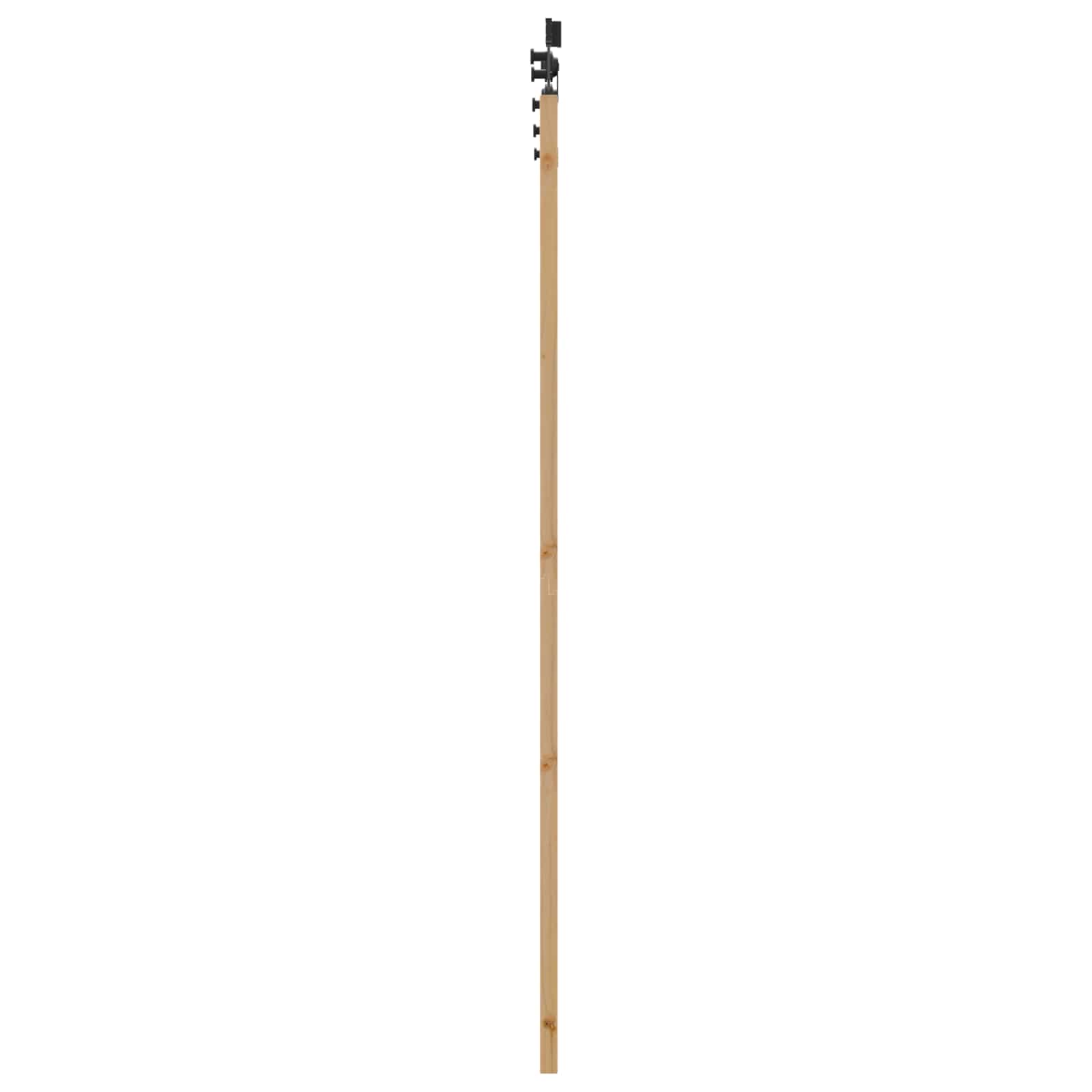 Schiebetür ORKDAL Natur 61 x 198,5 cm Massives Kiefernholz