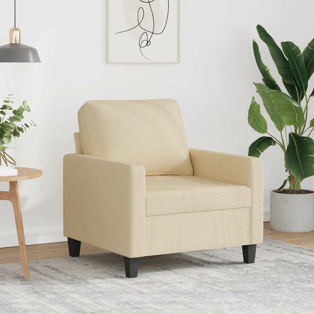 3-Sitzer-Sofa Hellgrau 180 cm Stoff