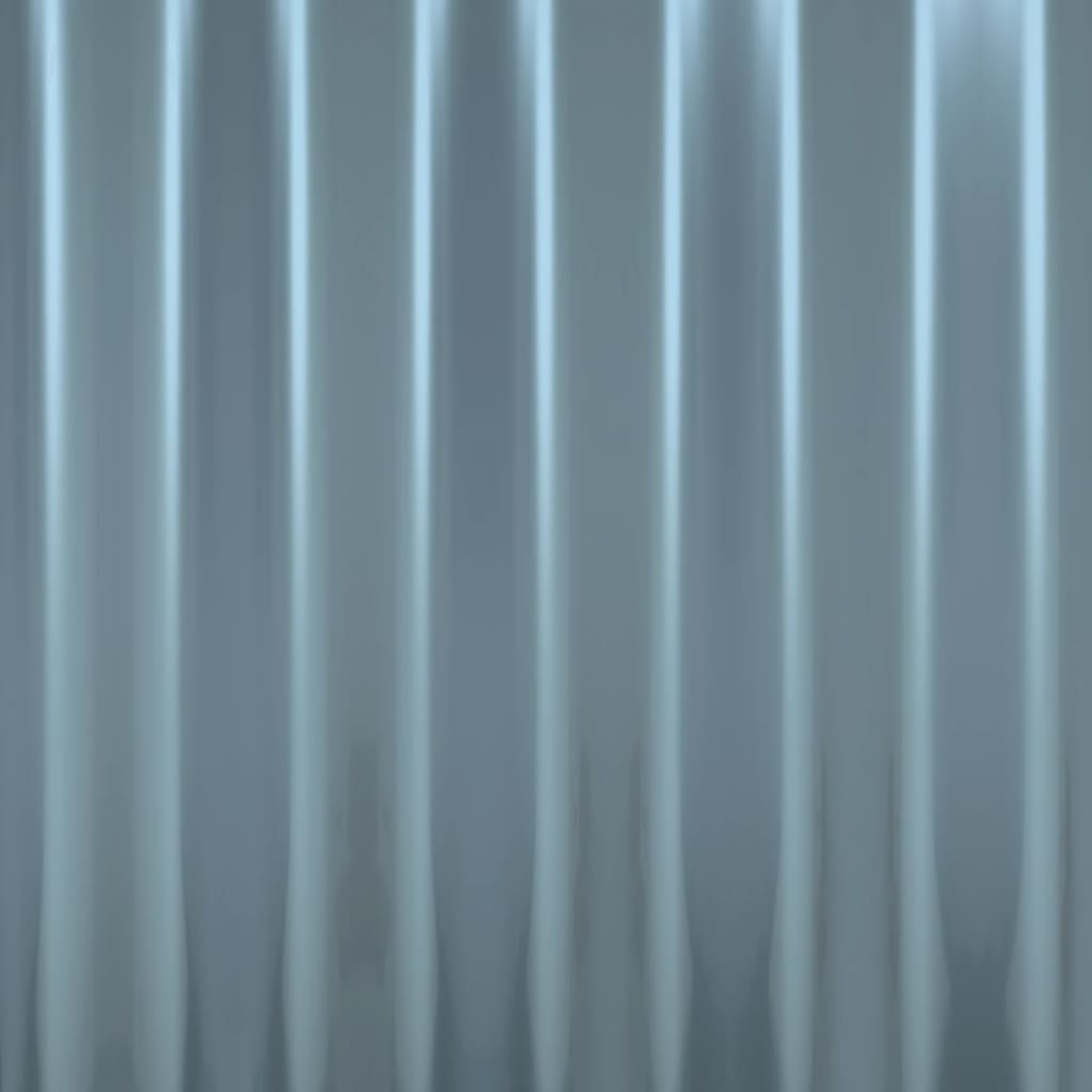 Dachpaneele 12 Stk. Verzinkter Stahl Grün 100x36 cm