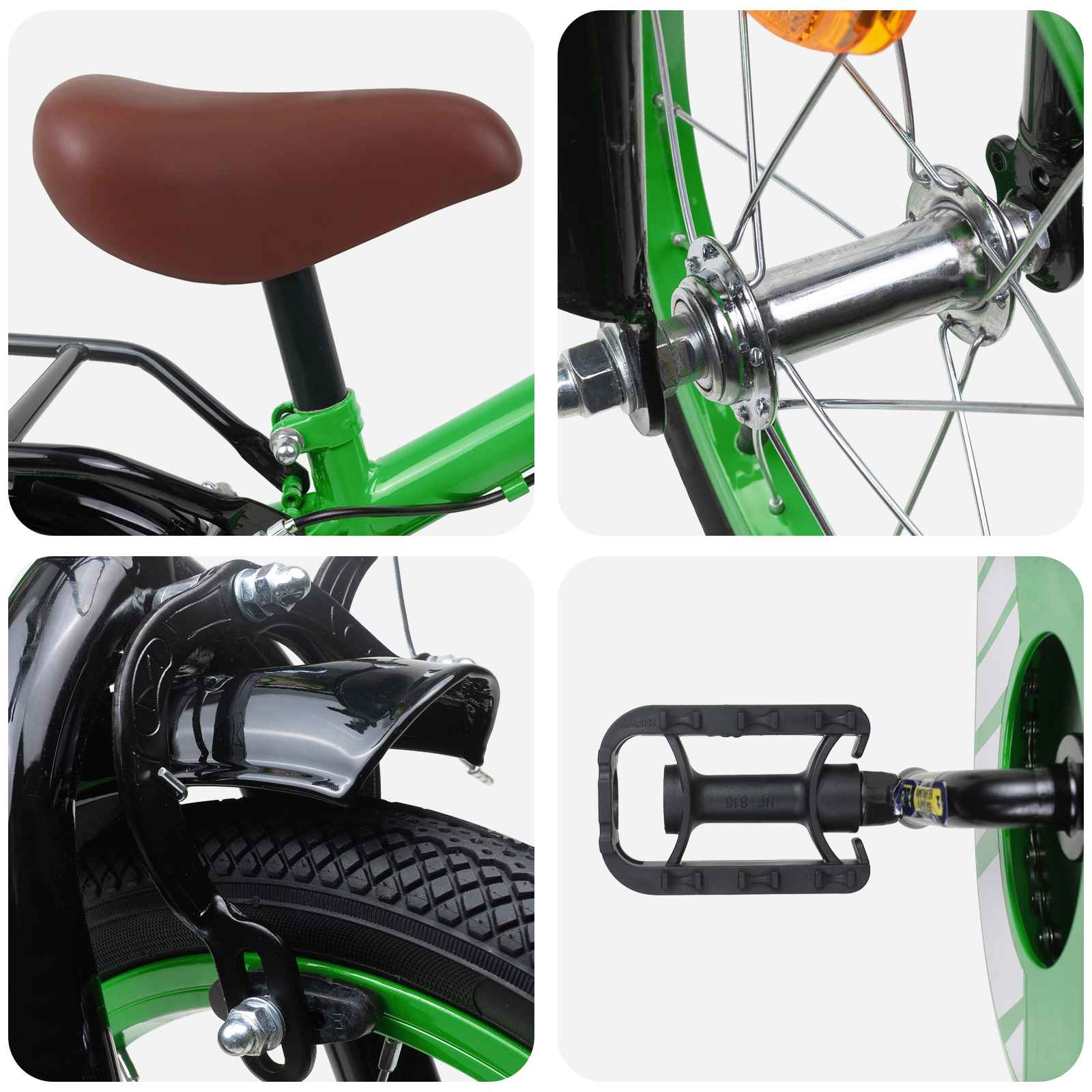 Kinderfahrrad 12 Zoll für 2-4 Jahre alt Himmelblau
