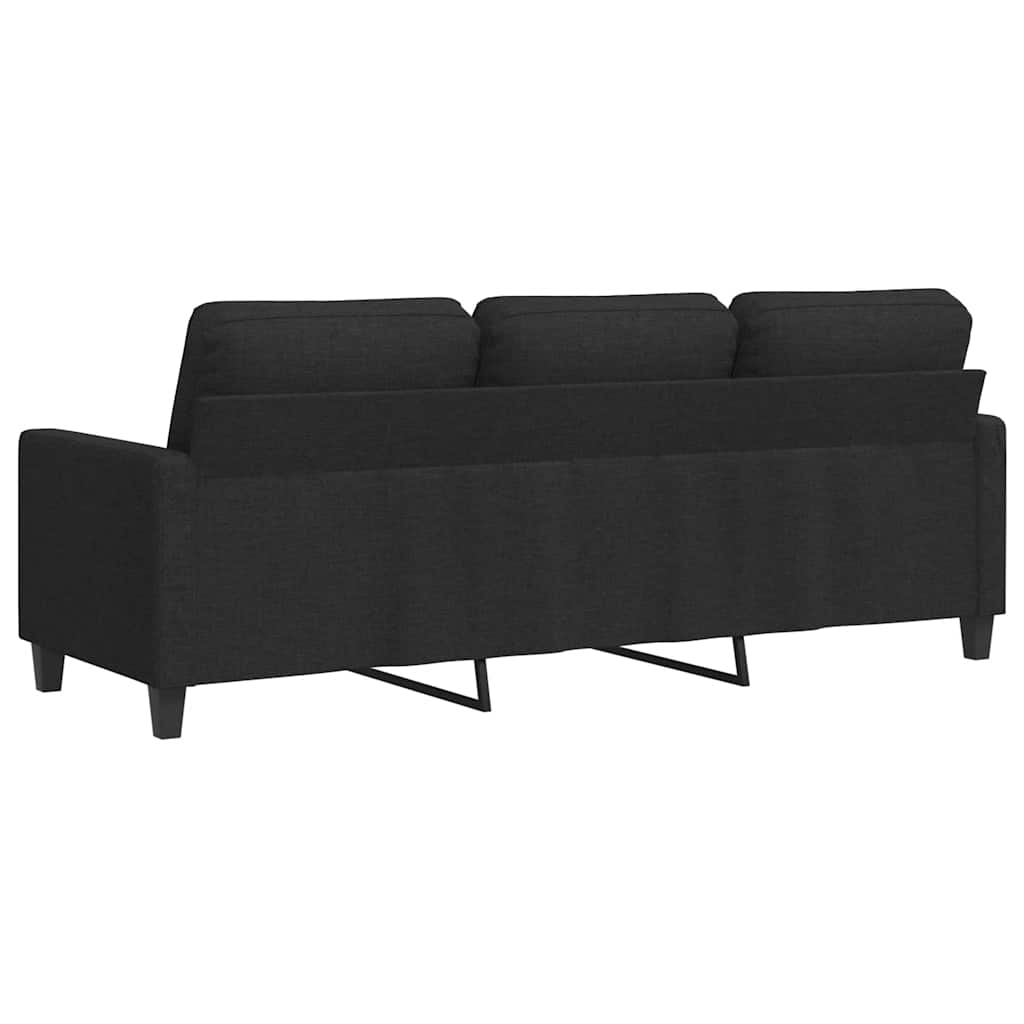 3-Sitzer-Sofa Hellgrau 180 cm Stoff