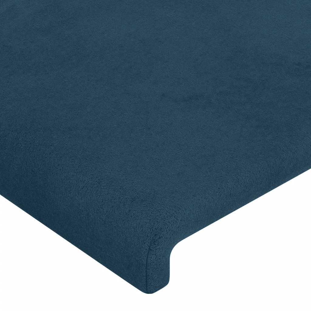 Kopfteil Hellgrau 80x5x118/128 cm Samt