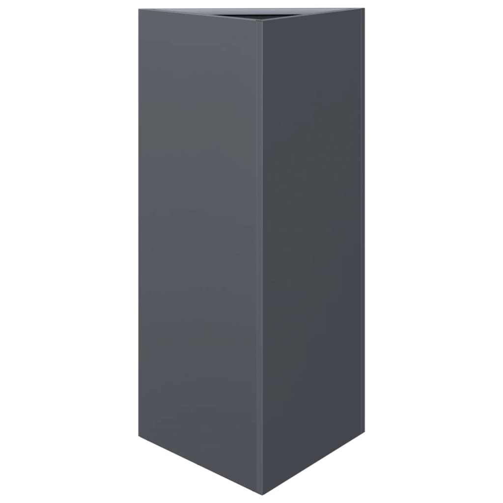 Pflanzkübel 30x26x75 cm Cortenstahl