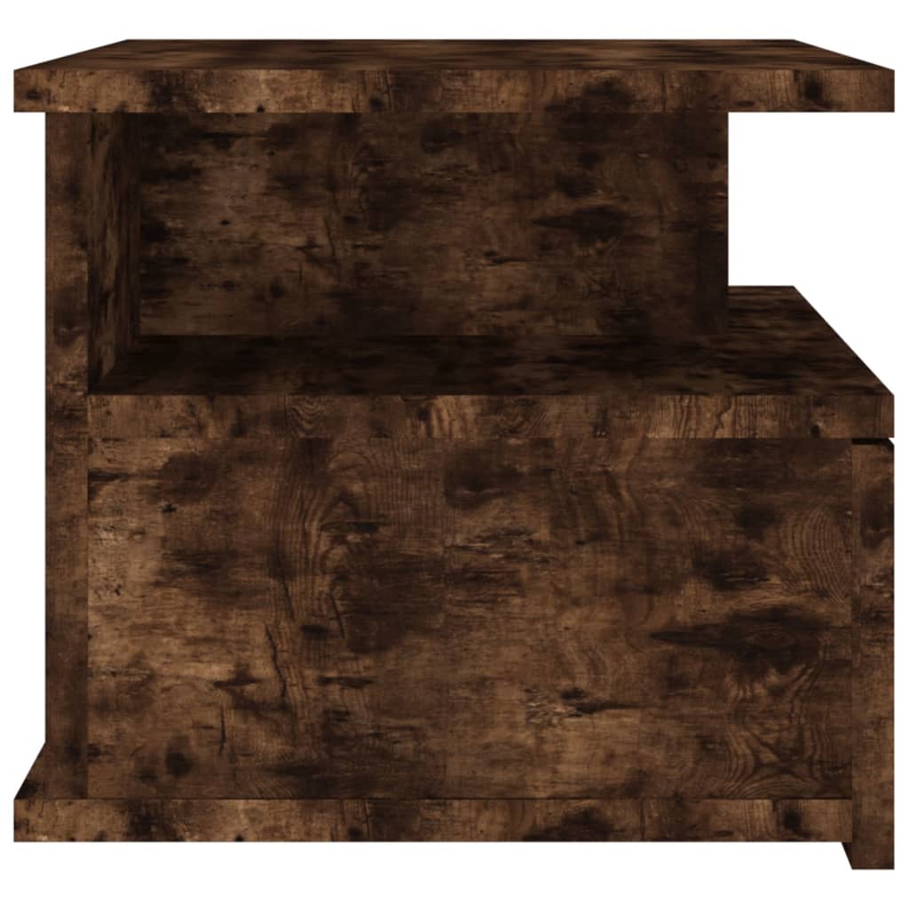 Hängender Nachttisch Weiß 40x31x27 cm Holzwerkstoff