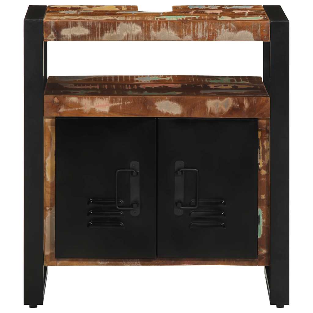 Badezimmerschrank Braun 55 x 35 x 60 cm Massivholz Mango