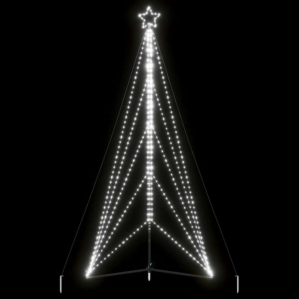 LED Weihnachtsbaum 363 LEDs Warmweiß 182 cm