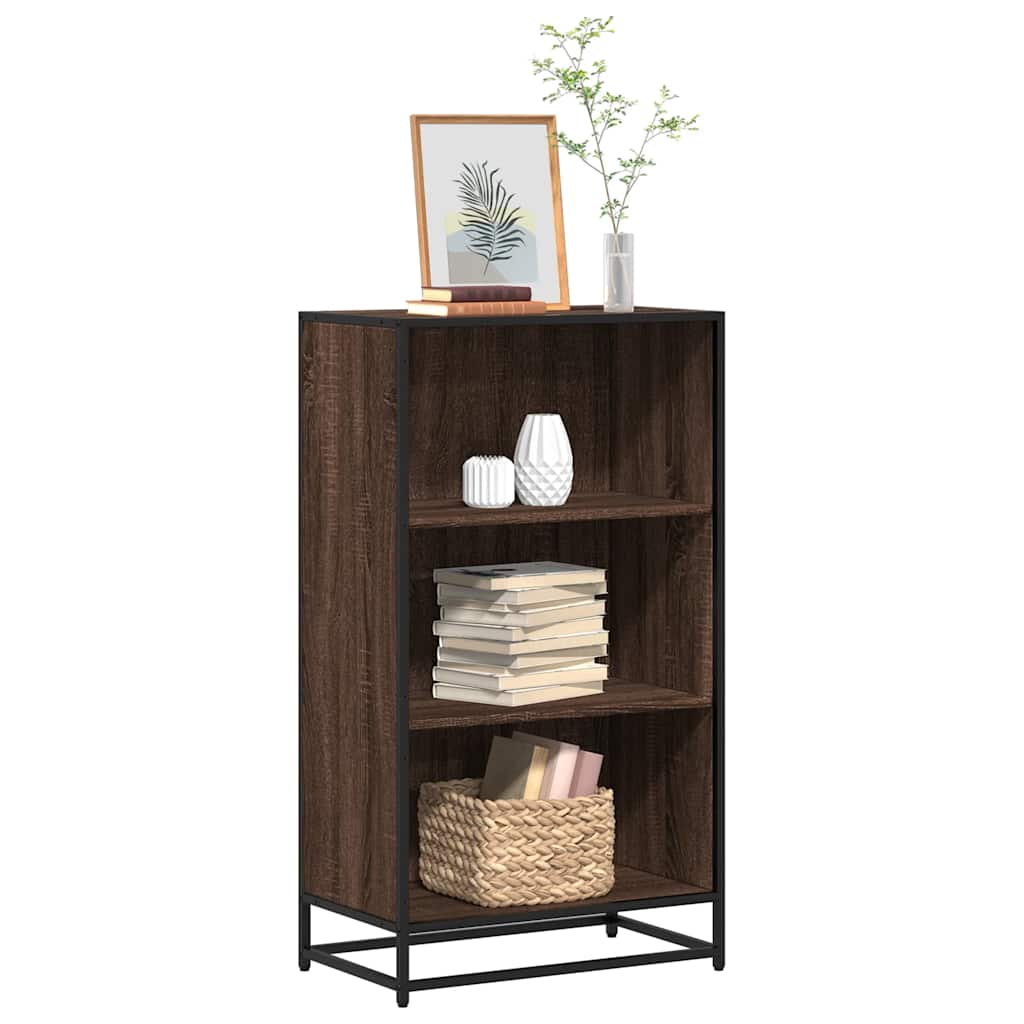 Bücherregal Schwarz 60x35x139 cm Holzwerkstoff