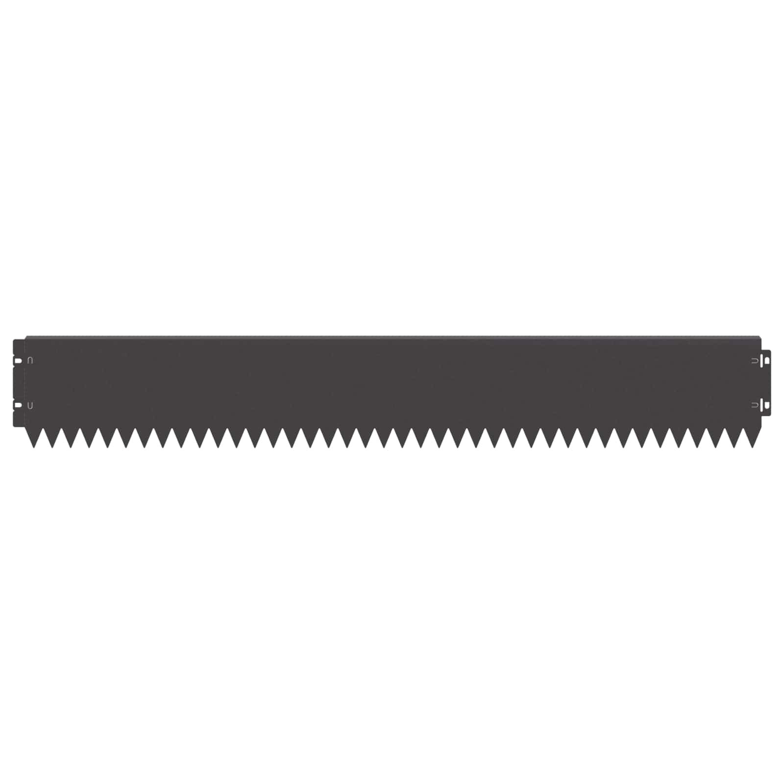 Raseneinfassung 10 pcs 103 x 10 cm Stahl Schwarz